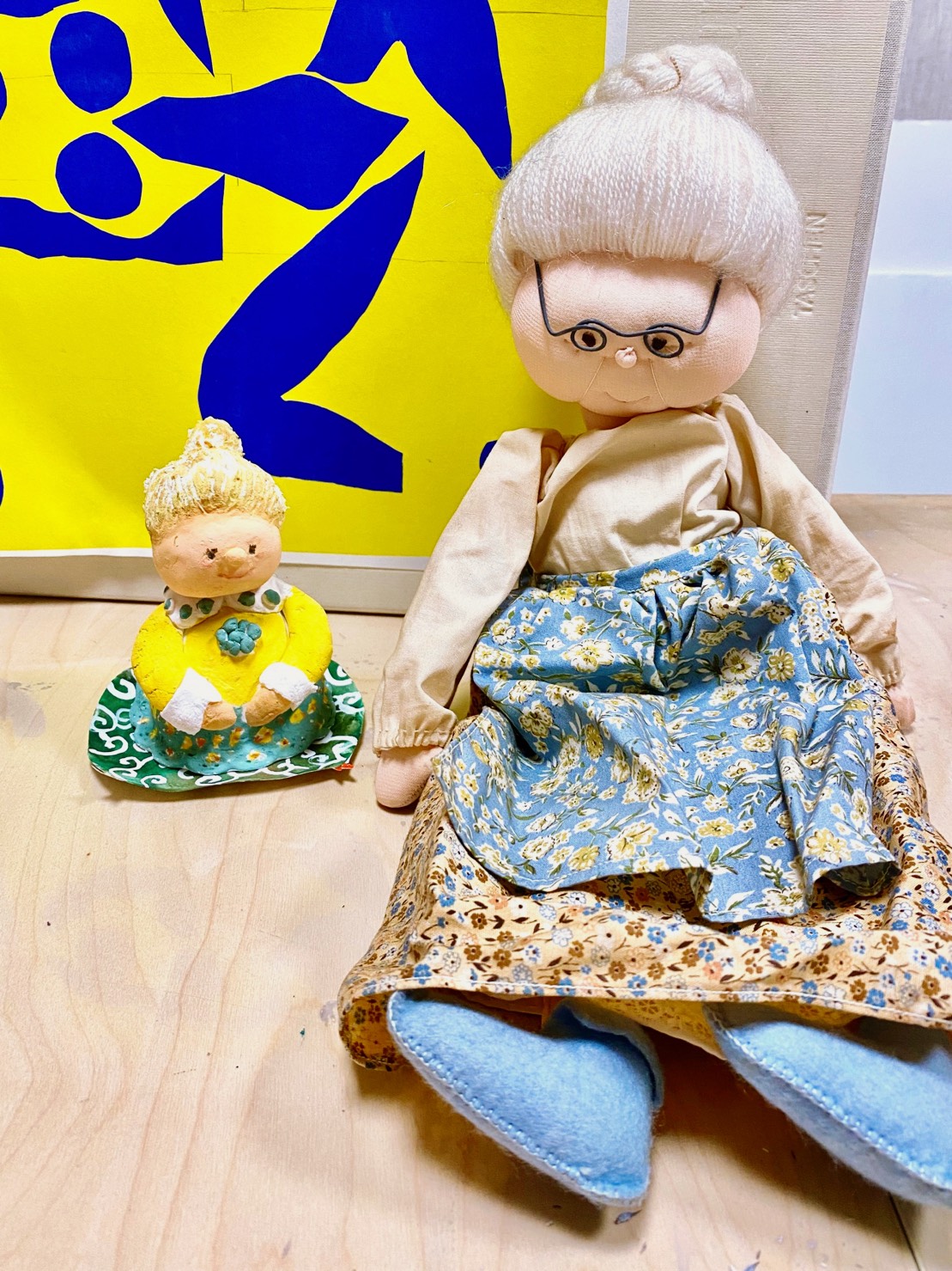 少年 土曜日 隔週 ａ 立体 おばあちゃんのお人形を作ろう けやき画塾